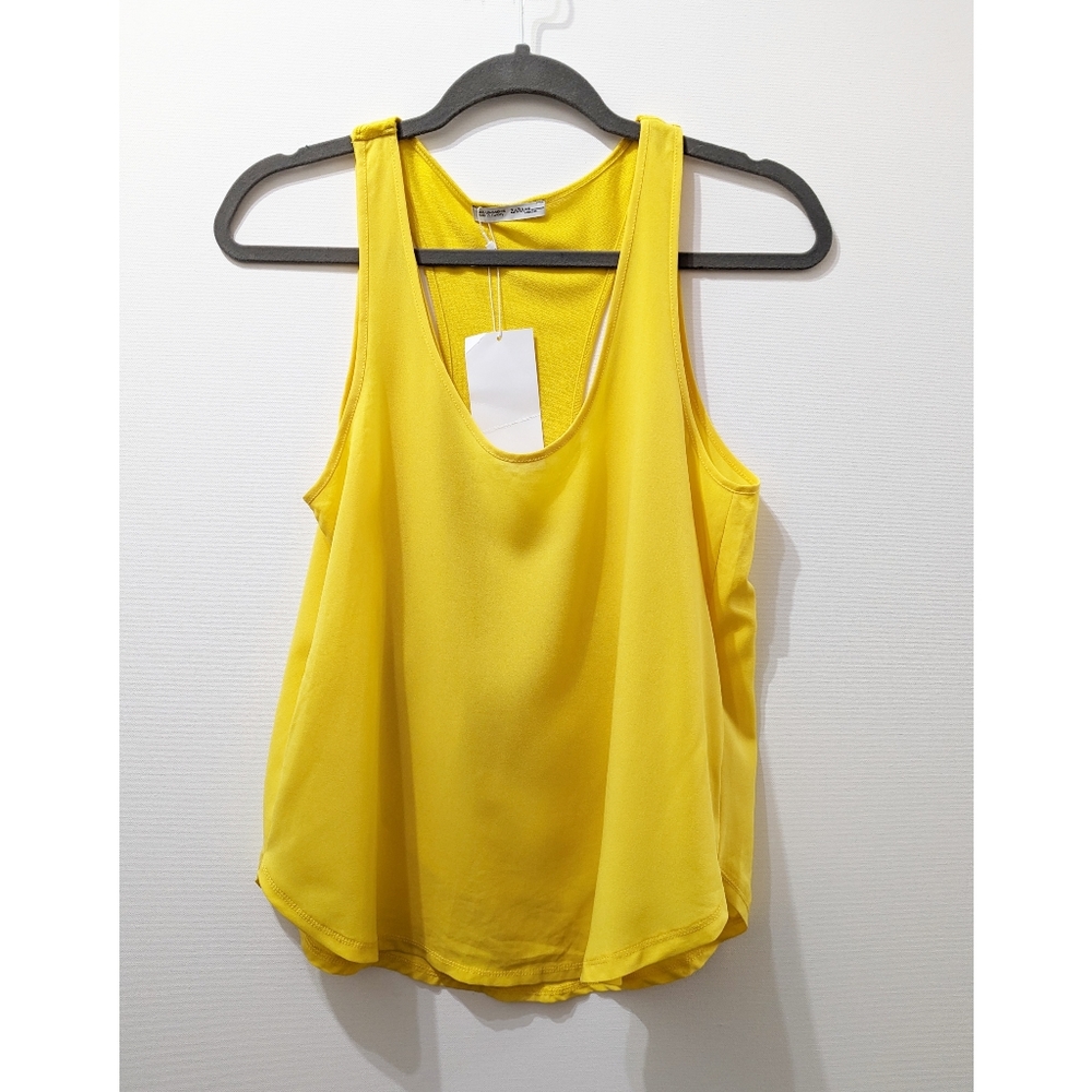 ZARA Double Layer Tank Top Size S
